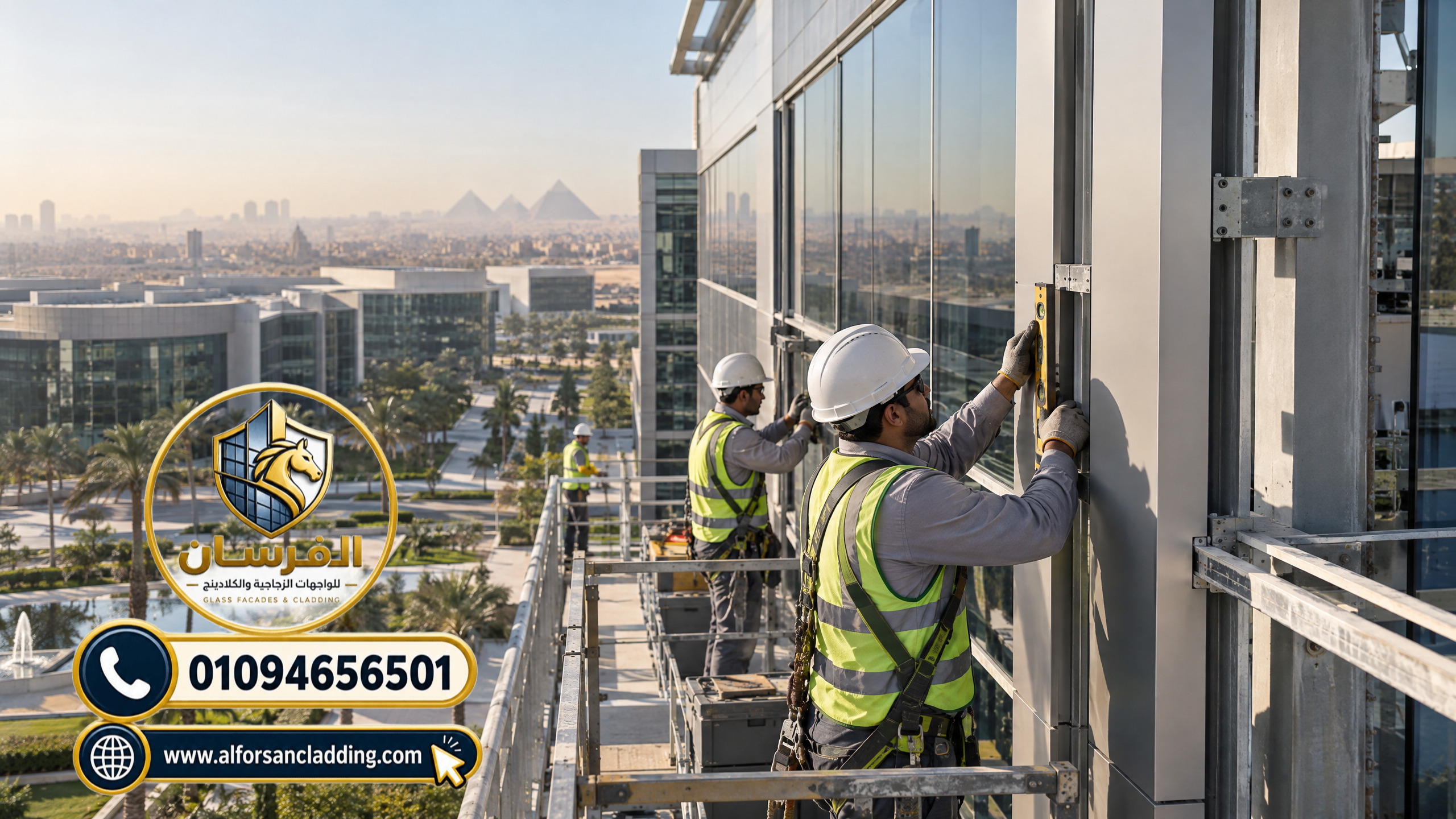 تنفيذ استراكشر واجهات الشركات والمباني الإدارية
